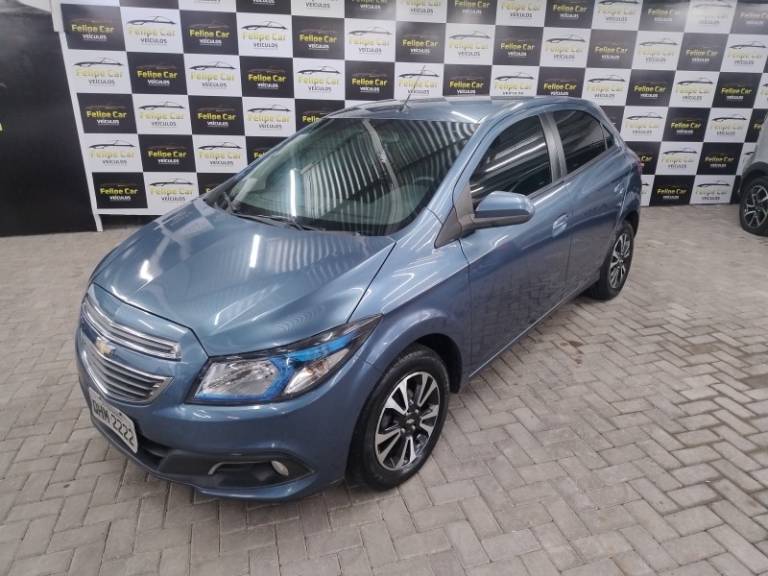 CHEVROLET - ONIX - 2015/2015 - Azul - R$ 54.900,00