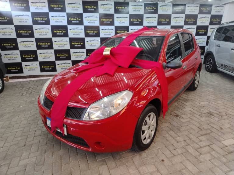 RENAULT - SANDERO - 2009/2009 - Vermelha - R$ 27.900,00