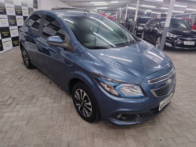 CHEVROLET - ONIX - 2015/2015 - Azul - R$ 54.900,00