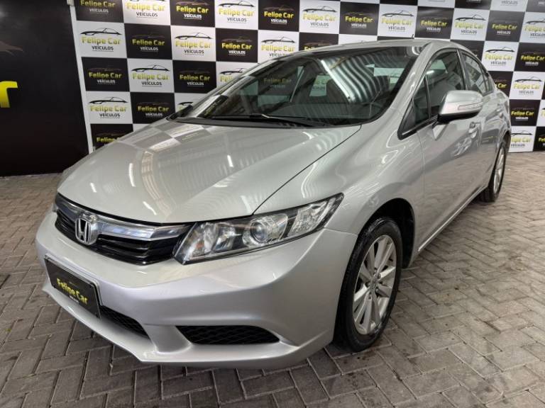 HONDA - CIVIC - 2012/2012 - Prata - R$ 65.900,00