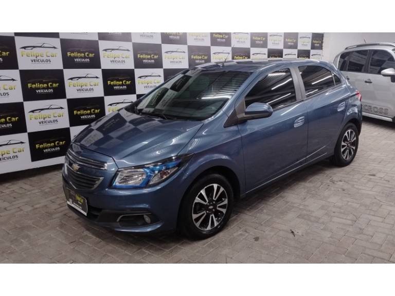 CHEVROLET - ONIX - 2015/2015 - Azul - R$ 54.900,00
