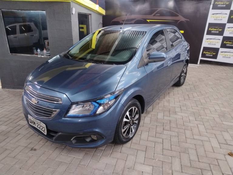 CHEVROLET - ONIX - 2015/2015 - Azul - R$ 54.900,00