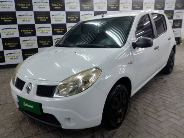 RENAULT - SANDERO - 2010/2010 - Branca - R$ 25.900,00
