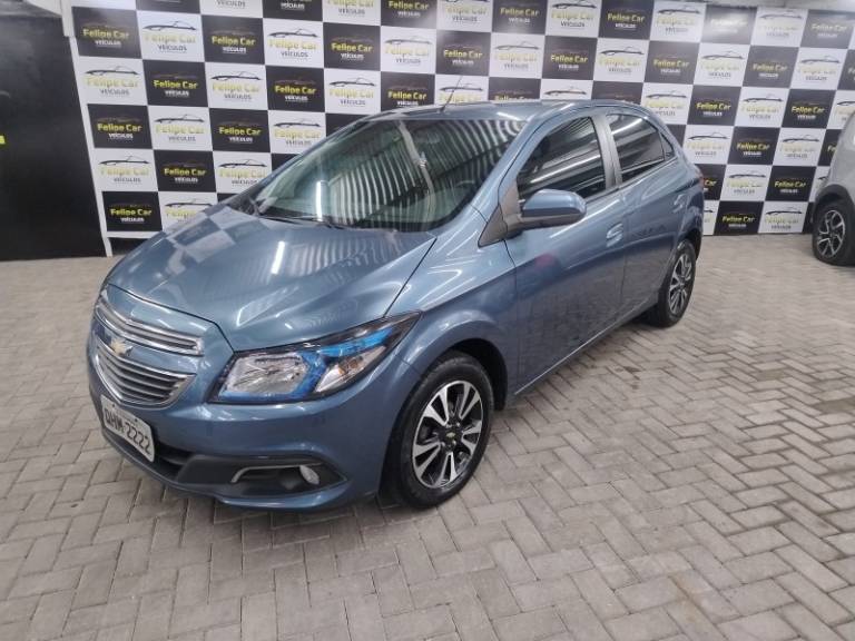 CHEVROLET - ONIX - 2015/2015 - Azul - R$ 54.900,00